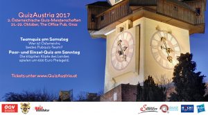 QuizAustria 2017: Paar-Bewerb @ The Office Pub Graz